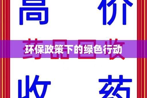 昆明环保政策下的绿色行动